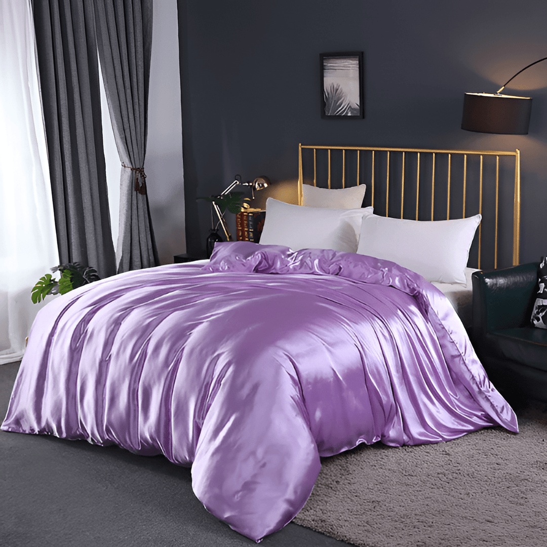 SERENISOFT - High-Quality Mulberry Silk Bedding Set