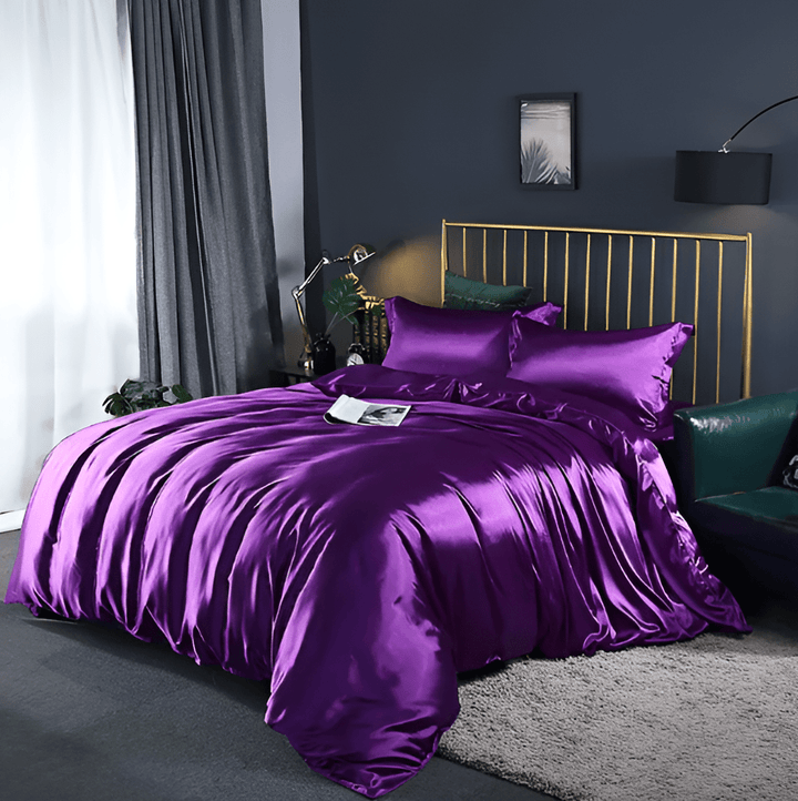 SERENISOFT - High-Quality Mulberry Silk Bedding Set