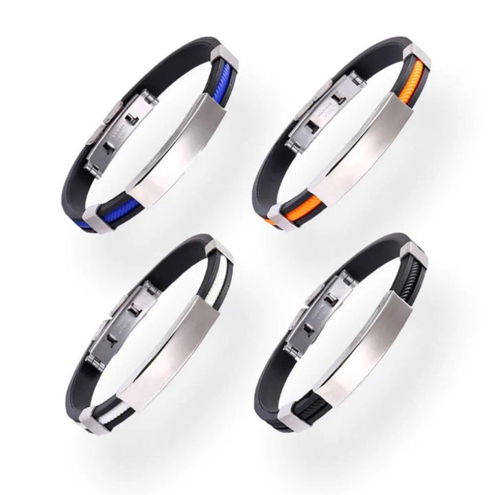IonPRO® Titanium-Style Wrist Bracelet – Adjustable and Versatile Design