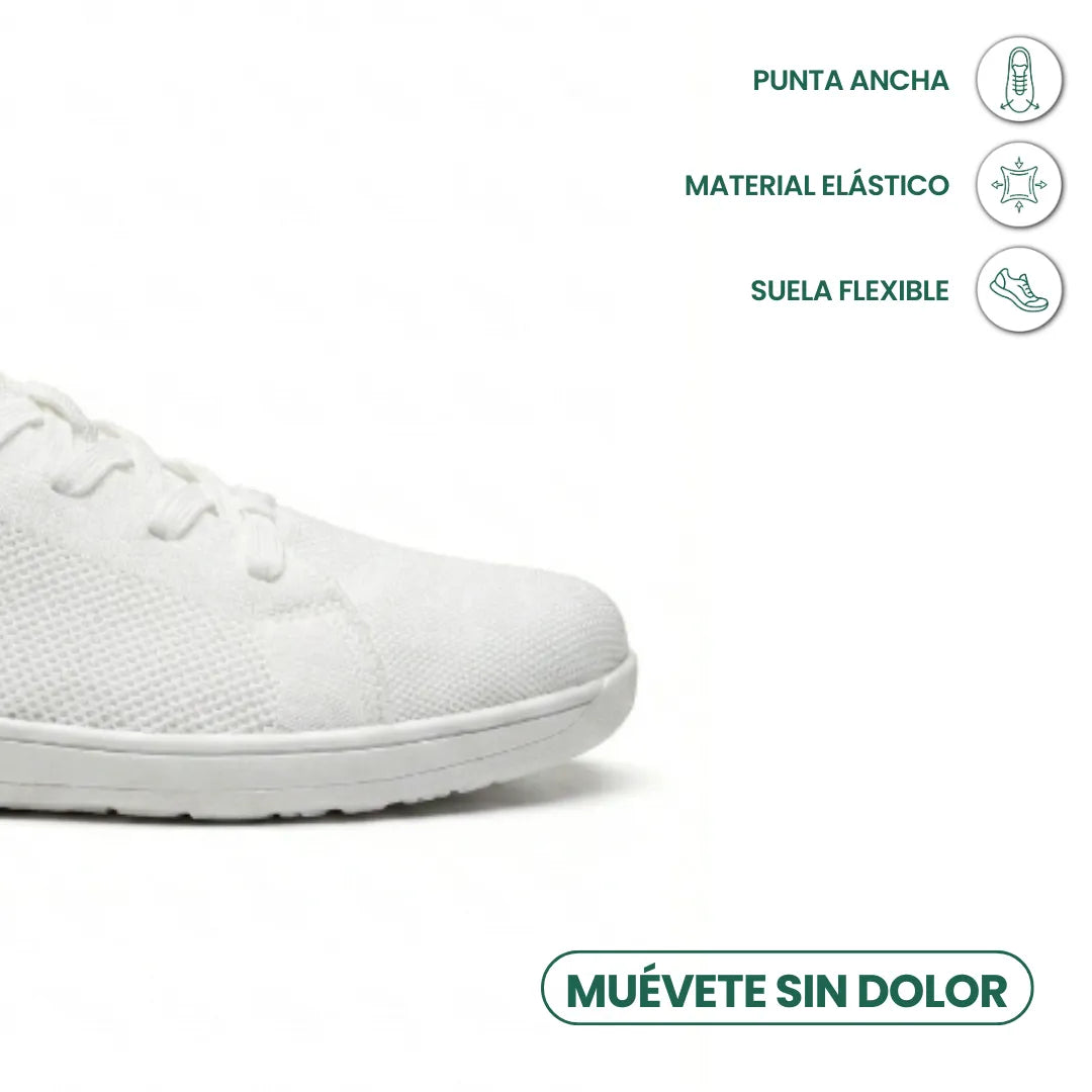 Unisex barefoot trainers with wide toe box and breathable mesh