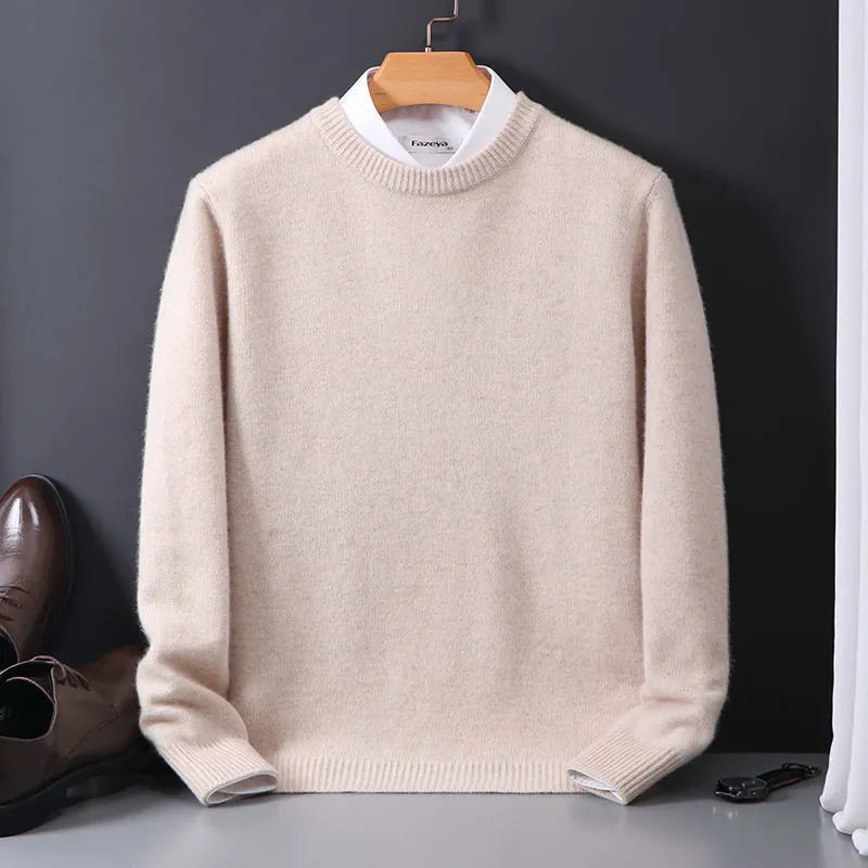 Faux fine Wool-like Sweater for Men