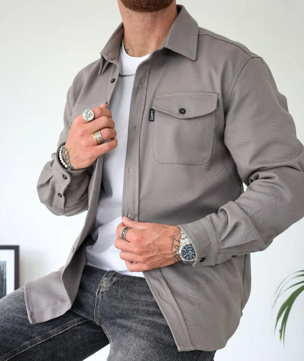 Button-Up Shirt Jacket – Versatile Style for Every Occasion