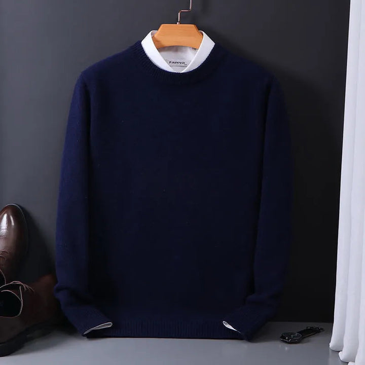 Classic Fine wool-Blend Men's Pullover