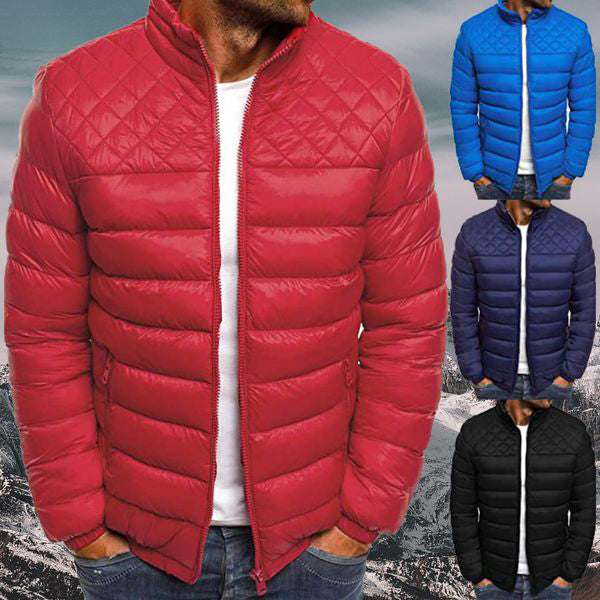 Water-Repellent and Windproof Quilted Men's Jacket - Logan