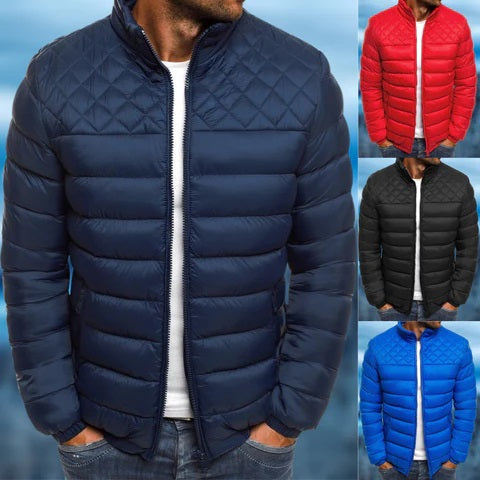 Water-Repellent and Windproof Quilted Men's Jacket - Logan