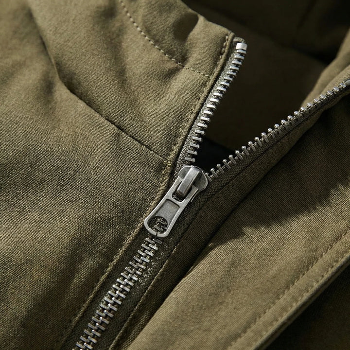 Classic Parka Trench Coat for Men - Armando