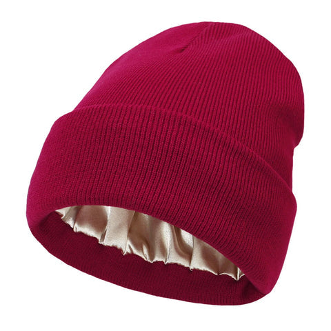 Silk-Lined Winter Hat - Noor