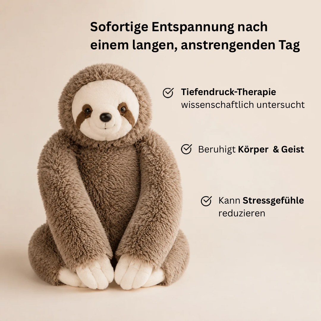 Weighted Sloth Soft Toy for Calm, Cosy Moments