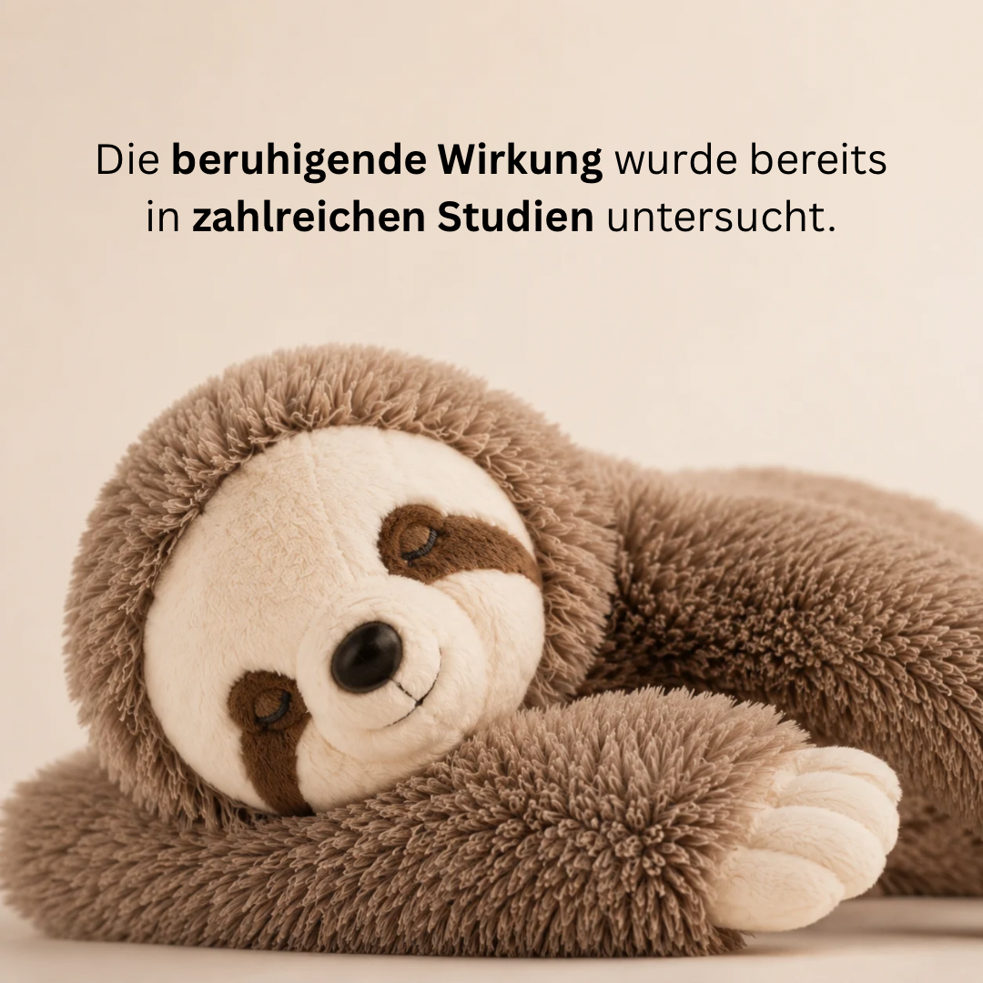 Weighted Sloth Soft Toy for Calm, Cosy Moments