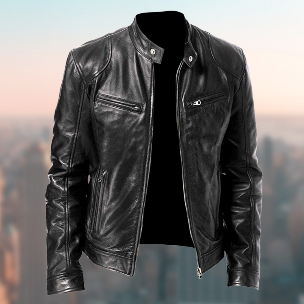 Men’s Leather Jacket  Timeless Style for Every Occasion