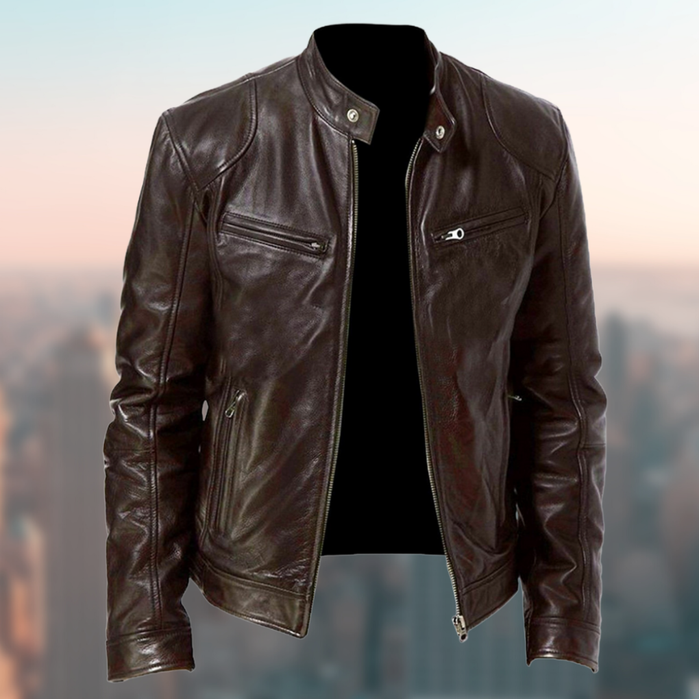 Men’s Leather Jacket  Timeless Style for Every Occasion