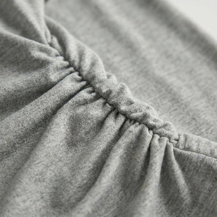 Pleat Detail Long Sleeve Top - Anastasia