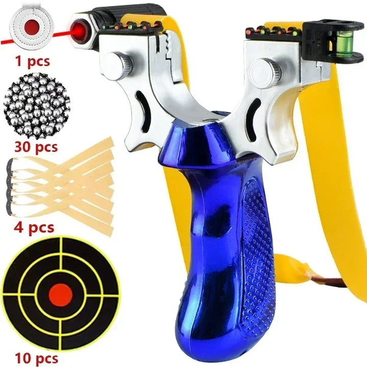 Gioco per Pratica al Bersaglio all'Aperto con Impugnatura Antiscivolo, Guida LED e Livello – Design Leggero e Durevole