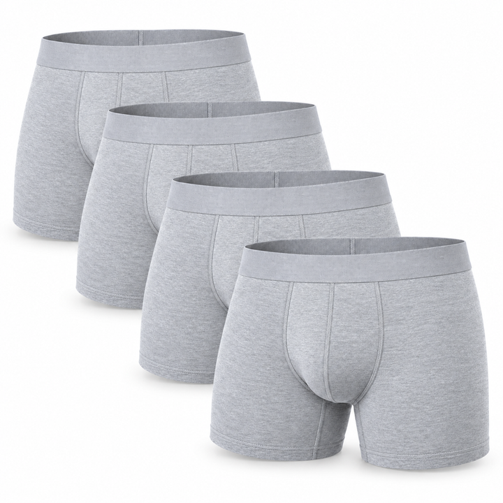 Soft Modal Boxer Briefs, Longer Leg, Non-Riding-Up Underwear
