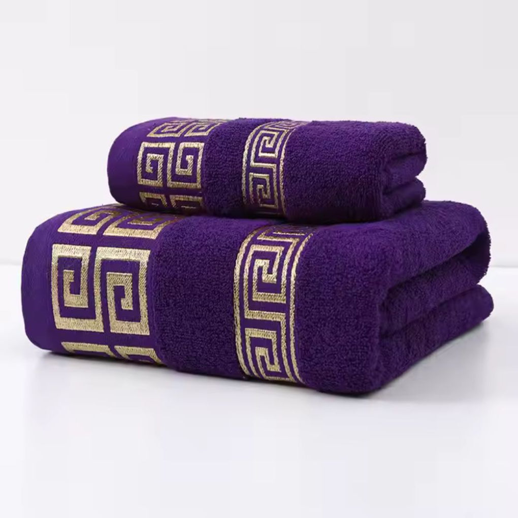Premium Cotton Towel Set 2 Pack