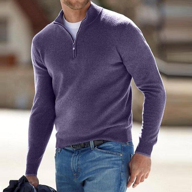 Merino Men's V-Neck Jumper - Torino