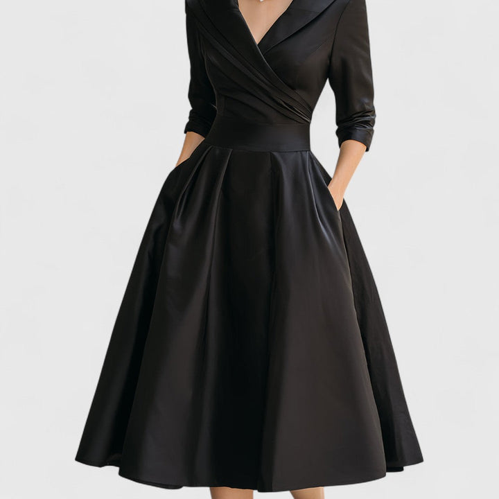 Women's midi dress | Elegant and timeless A-line style