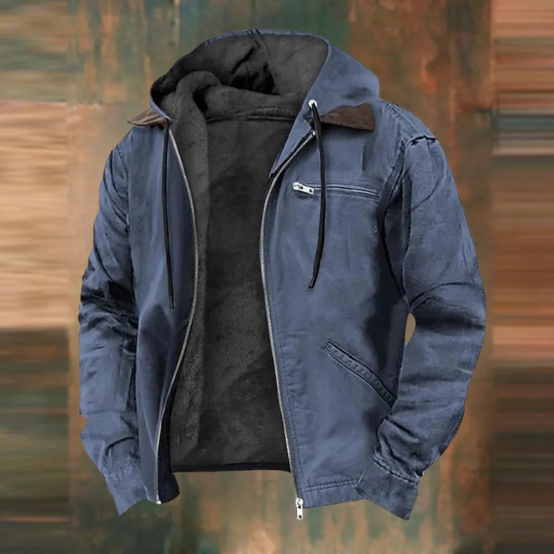 Men's autumn jacket with an elegant, versatile design