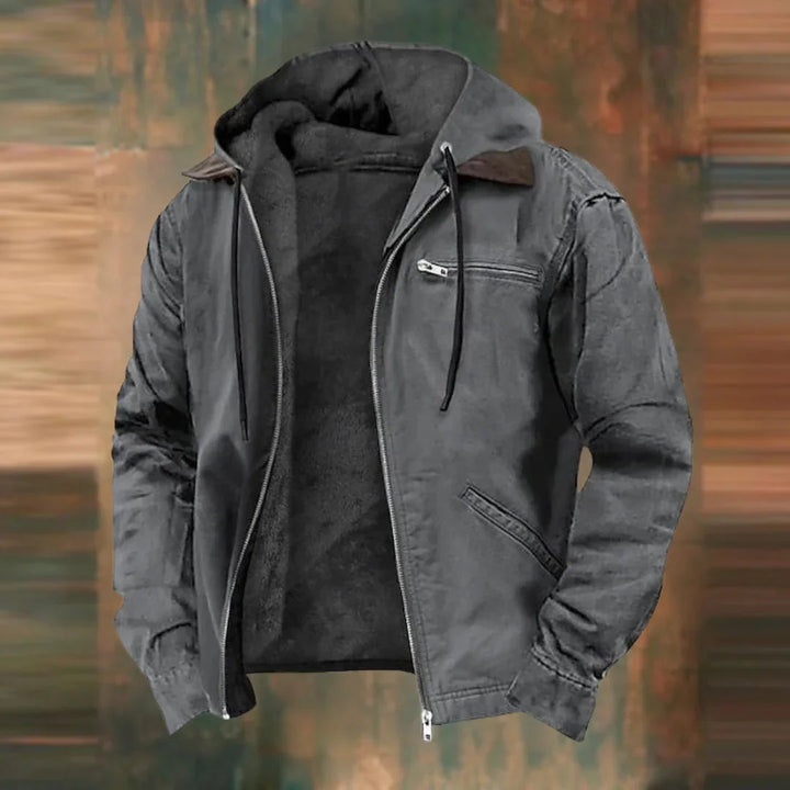 Men's autumn jacket with an elegant, versatile design