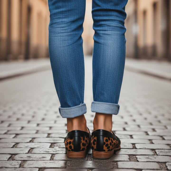 Women's Pointed-Toe Loafers – Classic Flat Moccasins