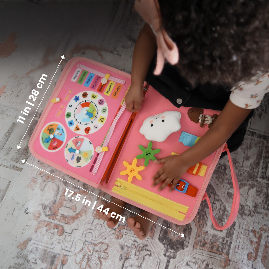 Montessori learning book – encourages independence in children
