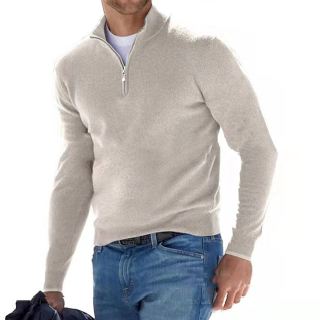 Merino Men's V-Neck Jumper - Torino