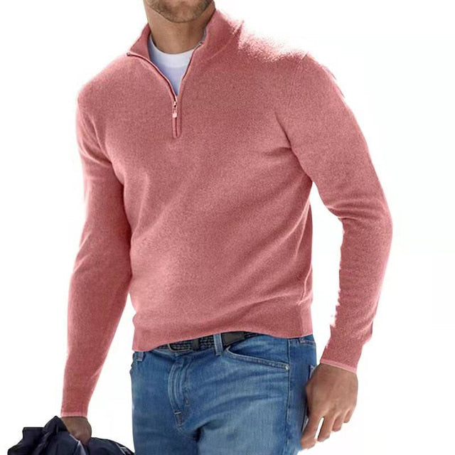 Merino Men's V-Neck Jumper - Torino