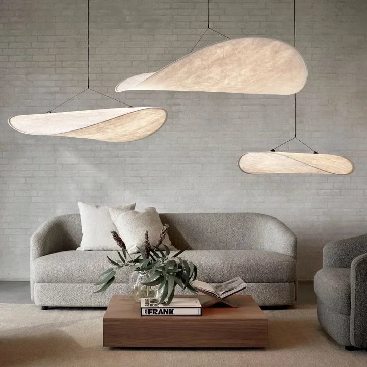 Lunara Crisp-Shaped Lamp for Artisan Ambient Lighting