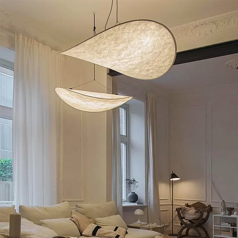 Lunara Crisp-Shaped Lamp for Artisan Ambient Lighting