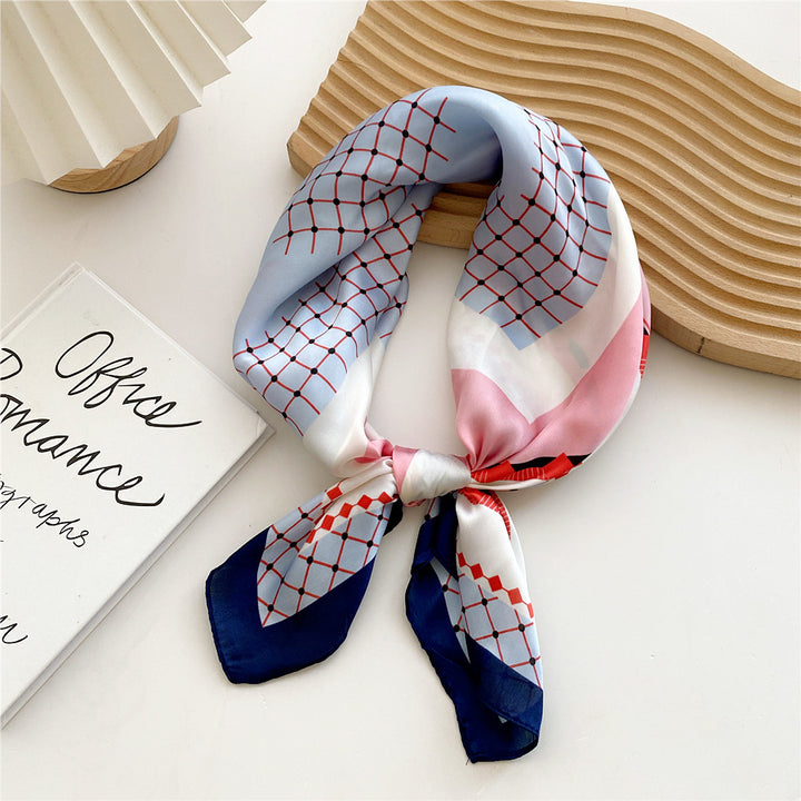 Women's Satin Printed Scarf