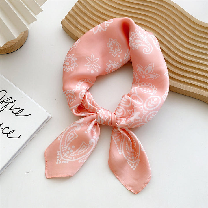Women's Satin Printed Scarf