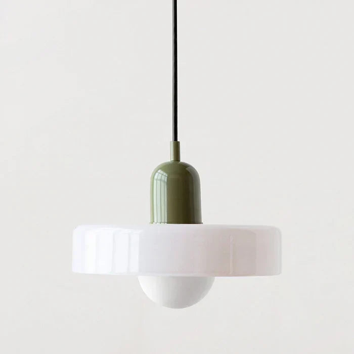 Bauhaus Stained Glass Pendant Lamp