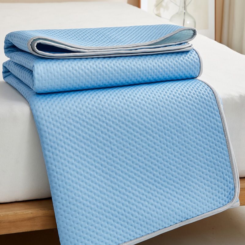 Unisex Cooling Mattress Topper with Breathable Support and Non-Slip Base