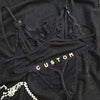 LaceFlair Personalised Lace Lingerie with Crystal Letters