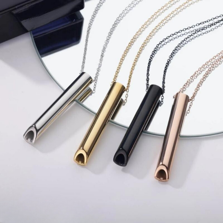 Smokeless Breathing Device – Nicotine-Free Necklace to Quit Smoking