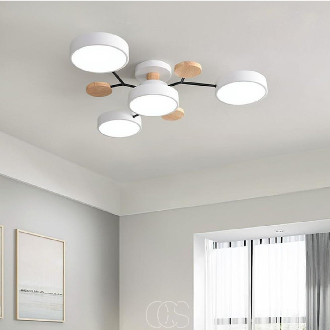 Macaron Metal LED Ceiling Lamp