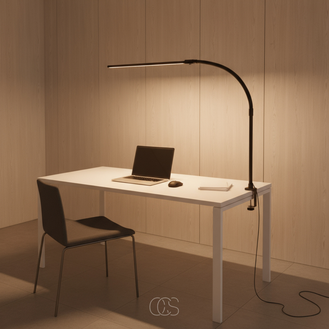Dimmable Desk Lamp - 3 Light Colours & Adjustable Design