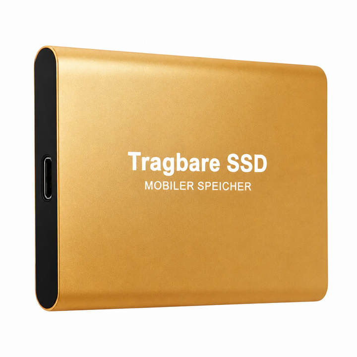 Rugged 30 TB External SSD for Large Files