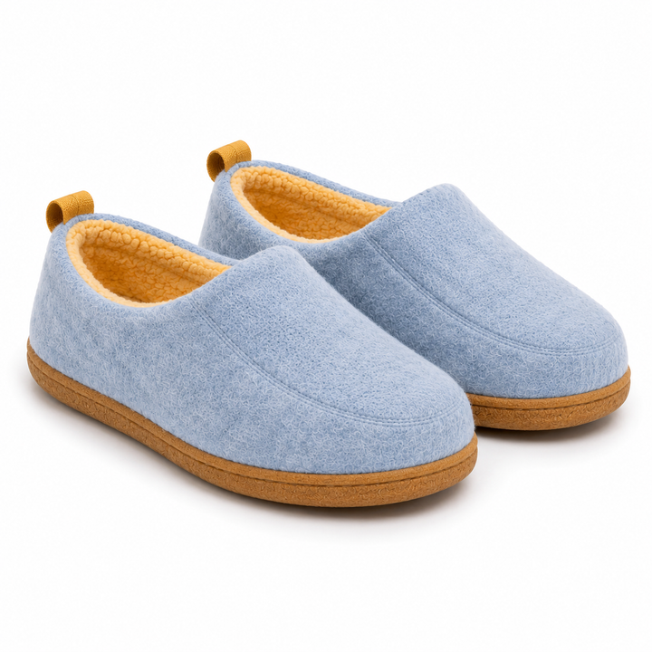 Orthopaedic Unisex Indoor Slipper – Hard Outsole &amp; Fleece Insole