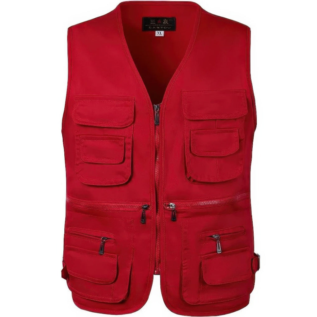Multifunctional Outdoor Hiking Vest for Men