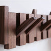 Piano Solid Wood Coat Rack | Elegant Wall Hooks