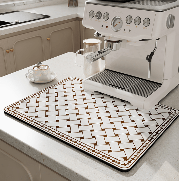 Dish Dryer - Quick-Drying, Highly Absorbent Kitchen Mat