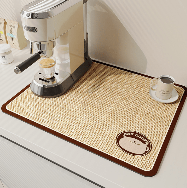 Dish Dryer - Quick-Drying, Highly Absorbent Kitchen Mat