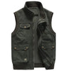 Functional Men's Vest with Multiple Pockets