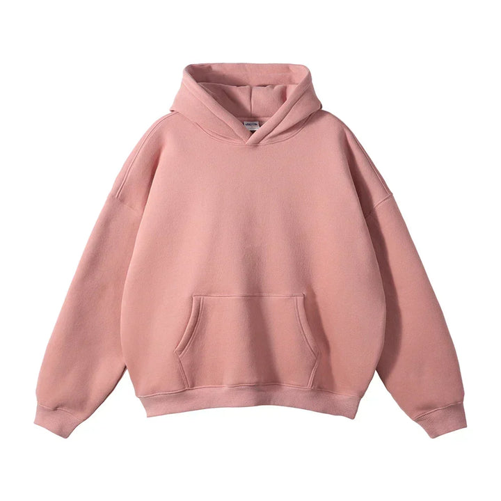 Men's Relaxed Hoodie with Kangaroo Pocket