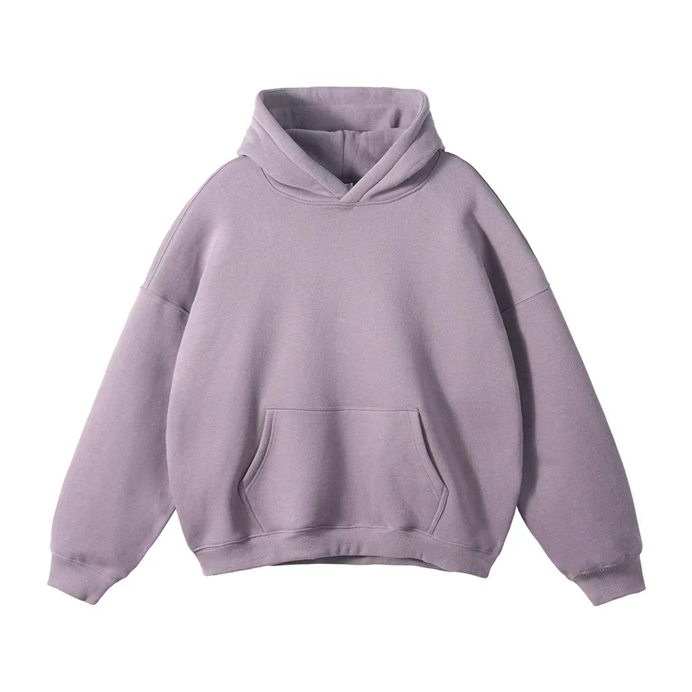 Men's Relaxed Hoodie with Kangaroo Pocket