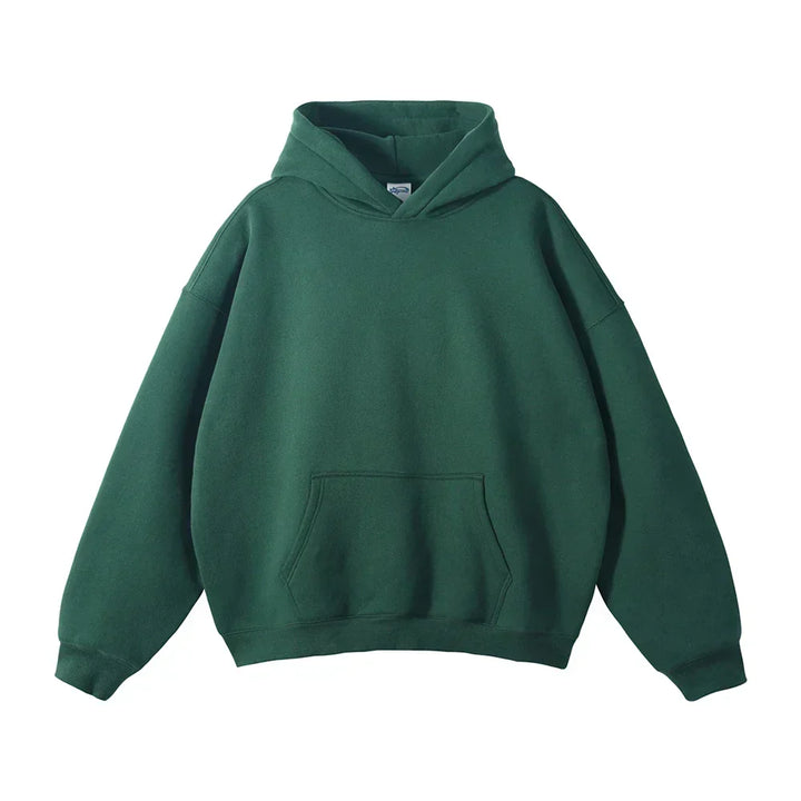 Men's Relaxed Hoodie with Kangaroo Pocket