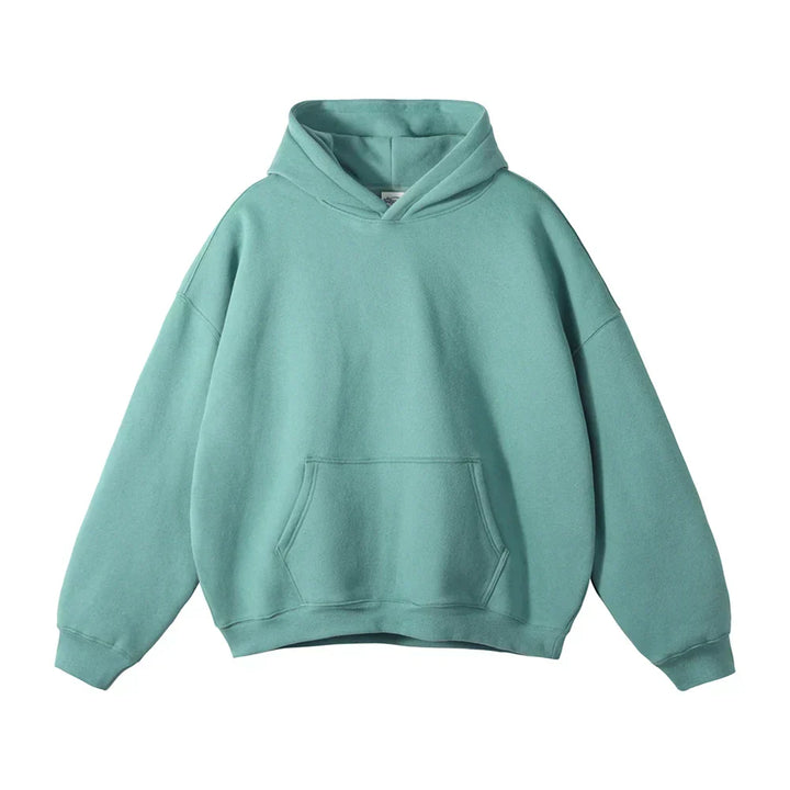 Men's Relaxed Hoodie with Kangaroo Pocket