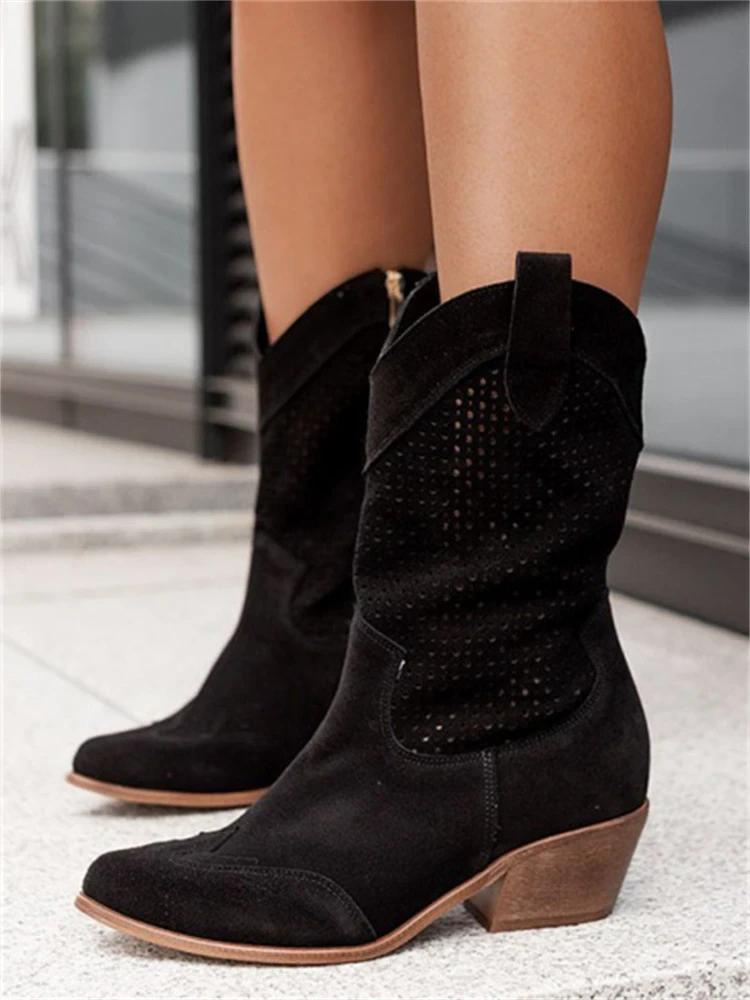 Mid-high Cowboy Boots for women
