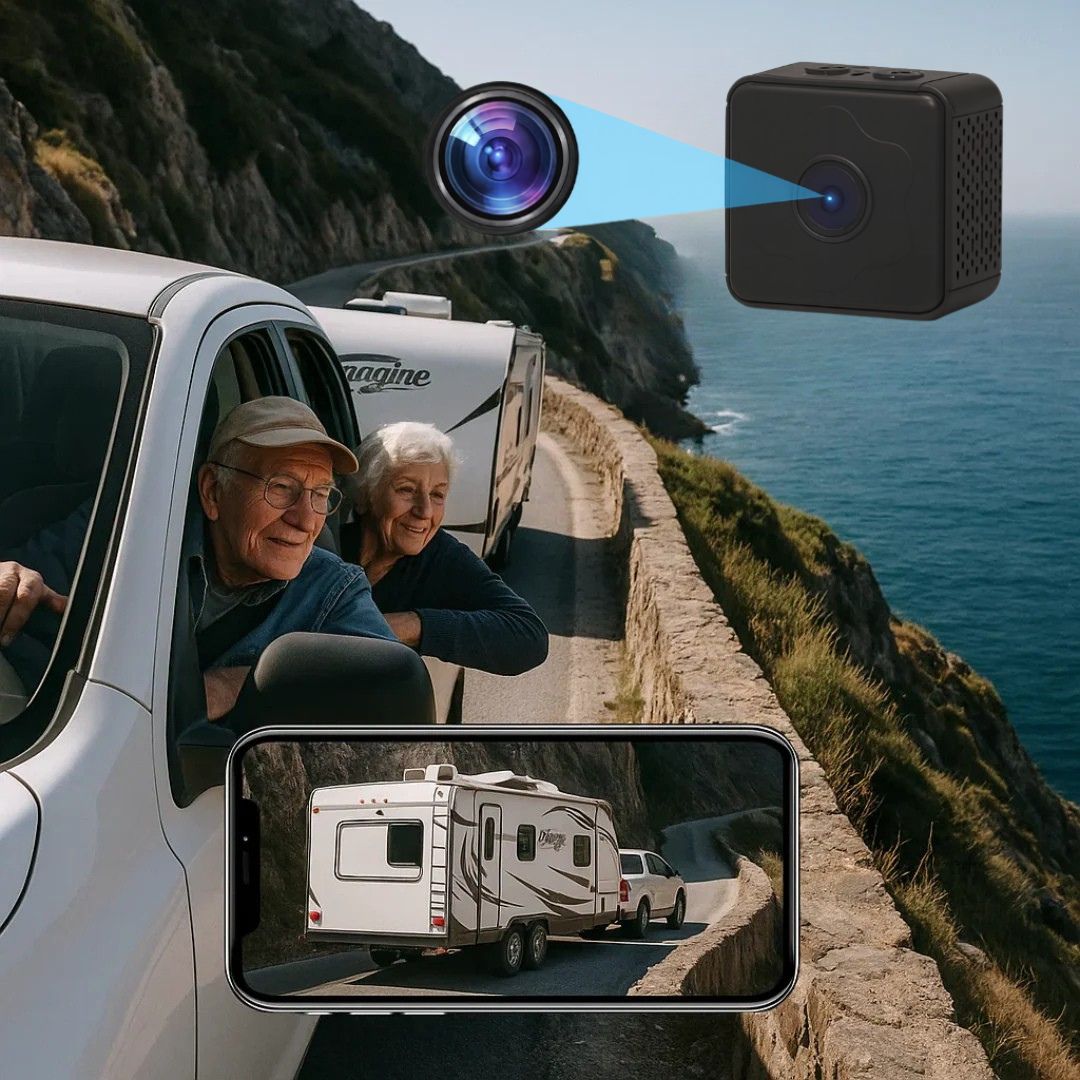 Wireless Magnetic Reversing Camera with Night Vision for Cars, Motorhomes and Trailers